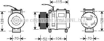 Ava Quality Cooling JDK002 - Kompressori, ilmastointilaite inparts.fi