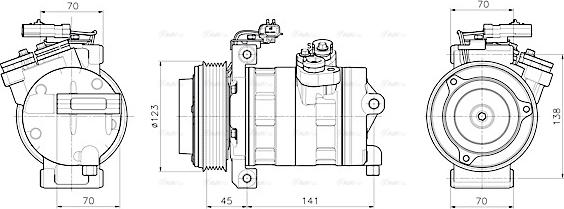 Ava Quality Cooling JEAK092 - Kompressori, ilmastointilaite inparts.fi