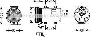 Ava Quality Cooling JE K039 - Kompressori, ilmastointilaite inparts.fi