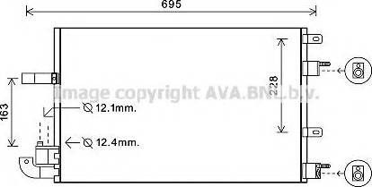 Ava Quality Cooling JR5050 - Lauhdutin, ilmastointilaite inparts.fi