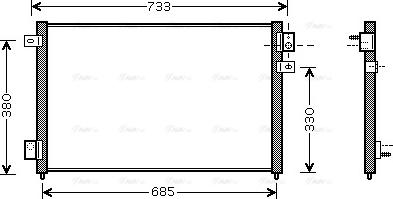 Ava Quality Cooling JR 5036 - Lauhdutin, ilmastointilaite inparts.fi