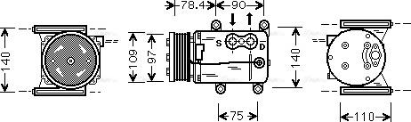 Ava Quality Cooling JRAK025 - Kompressori, ilmastointilaite inparts.fi