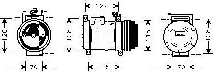 Ava Quality Cooling JR K031 - Kompressori, ilmastointilaite inparts.fi