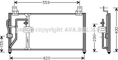 Ava Quality Cooling KA5094 - Lauhdutin, ilmastointilaite inparts.fi