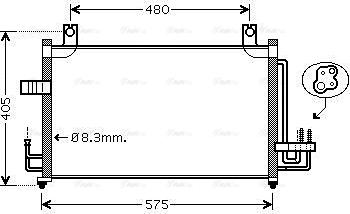 Ava Quality Cooling KA5068D - Lauhdutin, ilmastointilaite inparts.fi