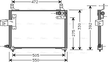 Ava Quality Cooling KA5006 - Lauhdutin, ilmastointilaite inparts.fi