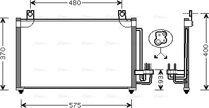 Ava Quality Cooling KA5031 - Lauhdutin, ilmastointilaite inparts.fi