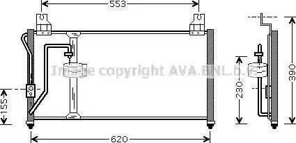 Ava Quality Cooling KA5027 - Lauhdutin, ilmastointilaite inparts.fi