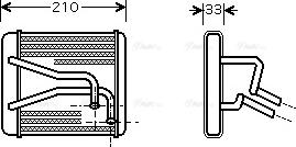 Ava Quality Cooling KA6049 - Lämmityslaitteen kenno inparts.fi