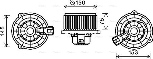 Ava Quality Cooling KA8243 - Sisätilapuhallin inparts.fi