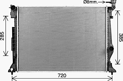 Ava Quality Cooling KA2342 - Jäähdytin,moottorin jäähdytys inparts.fi