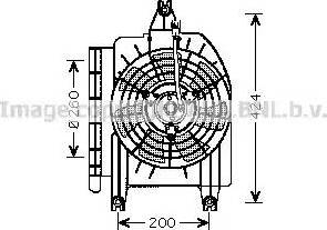 Ava Quality Cooling KA7514 - Tuuletin, moottorin jäähdytys inparts.fi