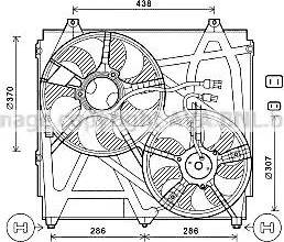 Ava Quality Cooling KA7530 - Tuuletin, moottorin jäähdytys inparts.fi