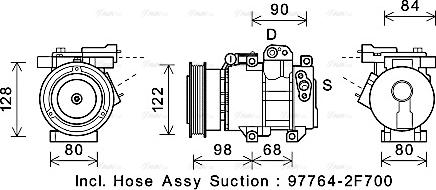 Ava Quality Cooling KAK192 - Kompressori, ilmastointilaite inparts.fi