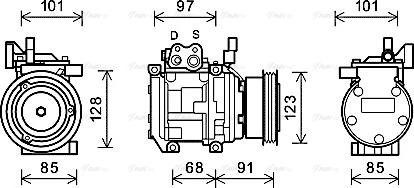 Ava Quality Cooling KAK208 - Kompressori, ilmastointilaite inparts.fi