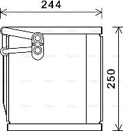 Ava Quality Cooling KAV199 - Höyrystin, ilmastointilaite inparts.fi