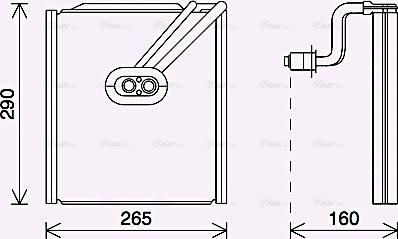 Ava Quality Cooling KAV294 - Höyrystin, ilmastointilaite inparts.fi