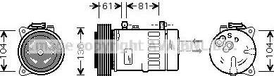 Ava Quality Cooling LC K005 - Kompressori, ilmastointilaite inparts.fi