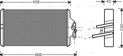 Ava Quality Cooling ME 6187 - Lämmityslaitteen kenno inparts.fi