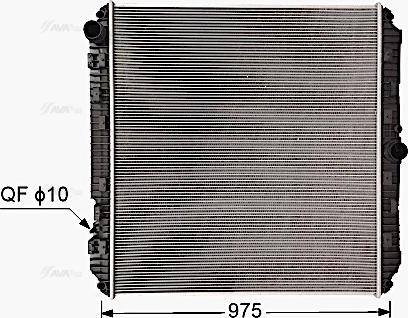 Ava Quality Cooling ME2339N - Jäähdytin,moottorin jäähdytys inparts.fi