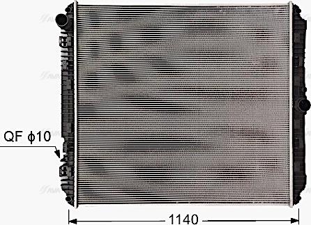 Ava Quality Cooling ME2335N - Jäähdytin,moottorin jäähdytys inparts.fi