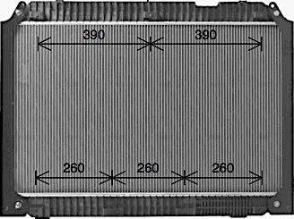 Ava Quality Cooling ME2334 - Jäähdytin,moottorin jäähdytys inparts.fi