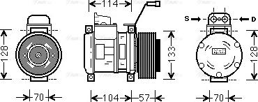 Ava Quality Cooling MEAK190 - Kompressori, ilmastointilaite inparts.fi