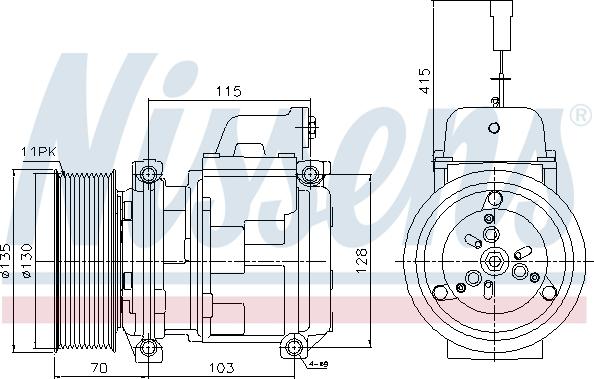 Ava Quality Cooling MEAK356 - Kompressori, ilmastointilaite inparts.fi