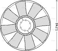 Ava Quality Cooling MEB280 - Tuuletin, moottorin jäähdytys inparts.fi