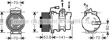 Ava Quality Cooling MEK239 - Kompressori, ilmastointilaite inparts.fi