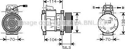 Ava Quality Cooling ME K227 - Kompressori, ilmastointilaite inparts.fi