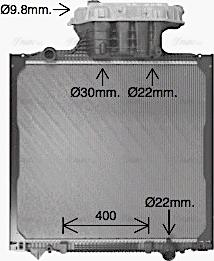 Ava Quality Cooling MN2156 - Jäähdytin,moottorin jäähdytys inparts.fi