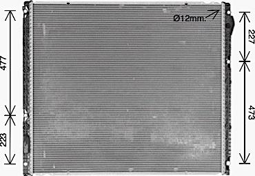 Ava Quality Cooling MN2152 - Jäähdytin,moottorin jäähdytys inparts.fi