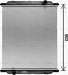 Ava Quality Cooling MN2108N - Jäähdytin,moottorin jäähdytys inparts.fi