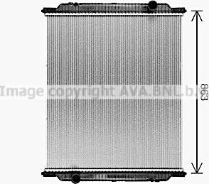 Ava Quality Cooling MN2108 - Jäähdytin,moottorin jäähdytys inparts.fi