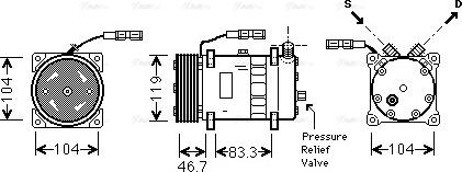 Ava Quality Cooling MNAK048 - Kompressori, ilmastointilaite inparts.fi