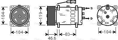 Ava Quality Cooling MNAK061 - Kompressori, ilmastointilaite inparts.fi