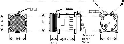 Ava Quality Cooling MN K048 - Kompressori, ilmastointilaite inparts.fi