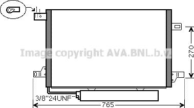 Ava Quality Cooling MS5579D - Lauhdutin, ilmastointilaite inparts.fi