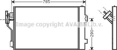 Ava Quality Cooling MS5352D - Lauhdutin, ilmastointilaite inparts.fi