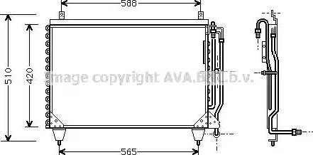 Ava Quality Cooling MS 5284 - Lauhdutin, ilmastointilaite inparts.fi