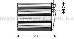 Ava Quality Cooling MS 6465 - Lämmityslaitteen kenno inparts.fi