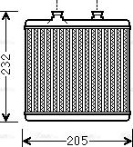 Ava Quality Cooling MS 6472 - Lämmityslaitteen kenno inparts.fi