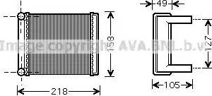 Ava Quality Cooling MS 6385 - Lämmityslaitteen kenno inparts.fi