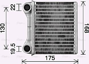 Ava Quality Cooling MS6762 - Lämmityslaitteen kenno inparts.fi