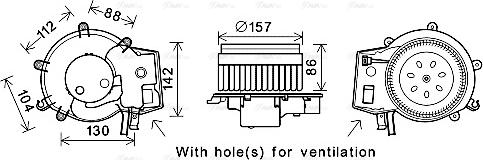 Ava Quality Cooling MS8643 - Sisätilapuhallin inparts.fi