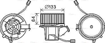 Ava Quality Cooling MS8628 - Sisätilapuhallin inparts.fi