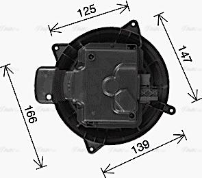 Ava Quality Cooling MS8765 - Sisätilapuhallin inparts.fi