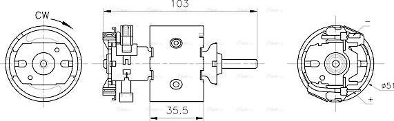 Ava Quality Cooling MS8783 - Sisätilapuhallin inparts.fi