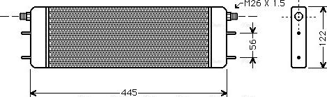 Ava Quality Cooling MS 3139 - Moottoriöljyn jäähdytin inparts.fi